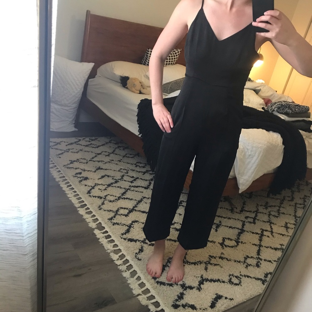 Black jumpsuit
